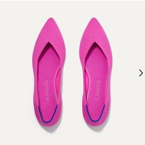 ROTHY’s The Point in PINK! Ballet flats. Size 7.5